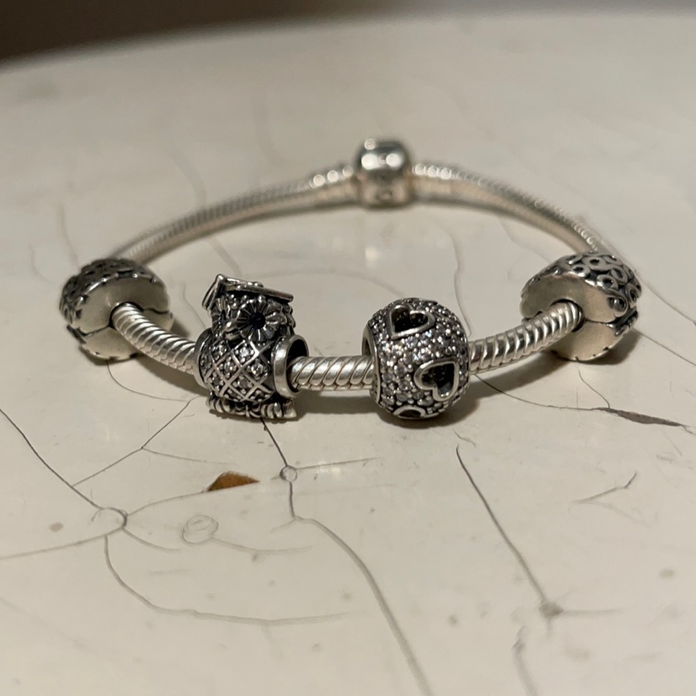 ✨TWO CHARMS INCLUDED✨ PANDORA Bracelet